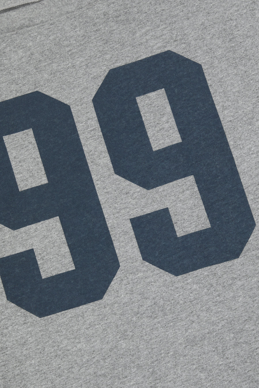 99 Slash Tee in Light Grey