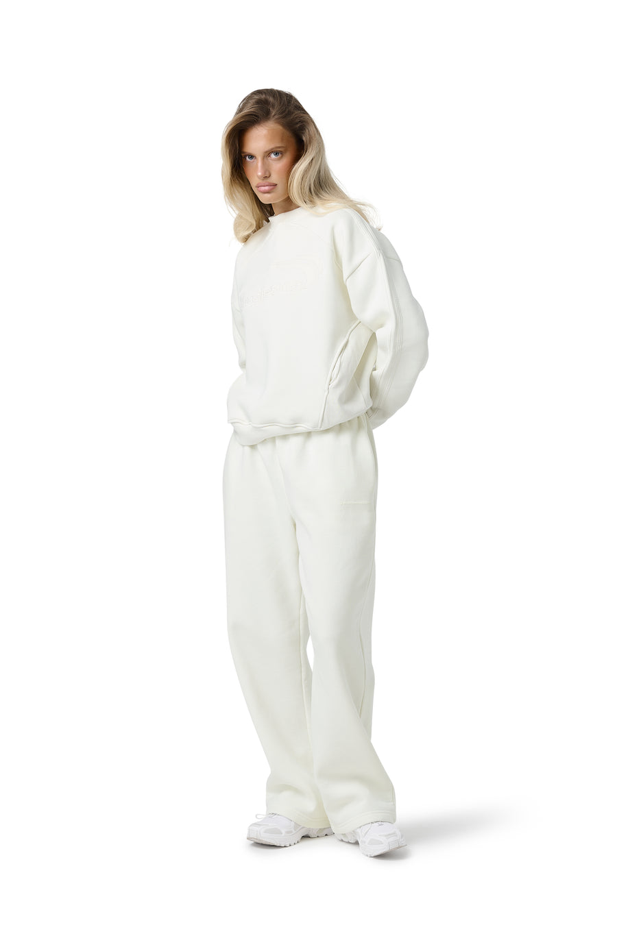 Series Wide Leg Sweatpants in Balm
