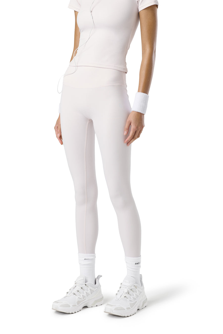Active Leggings in Soft Pink