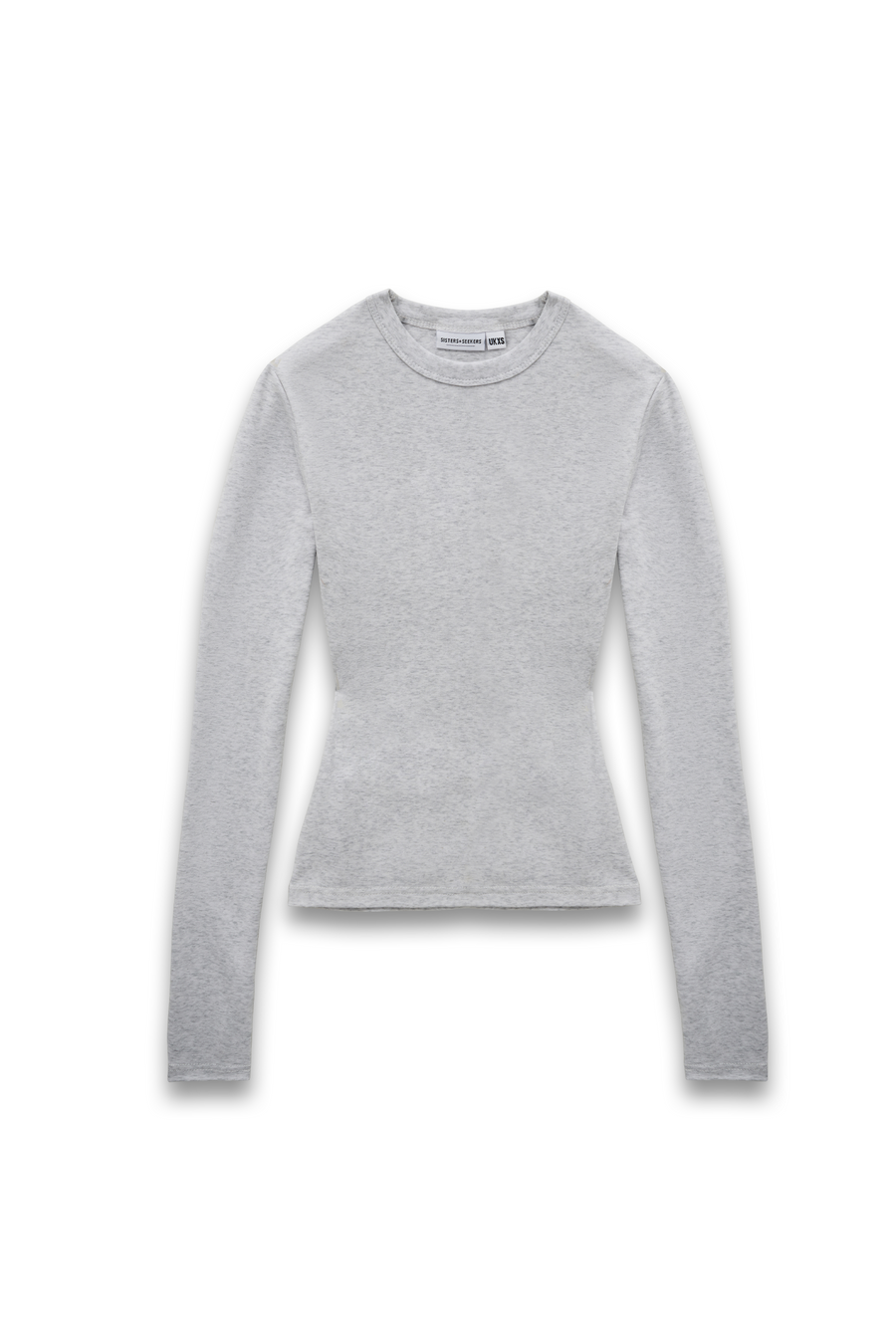 Peep Long Sleeve Top in Passive