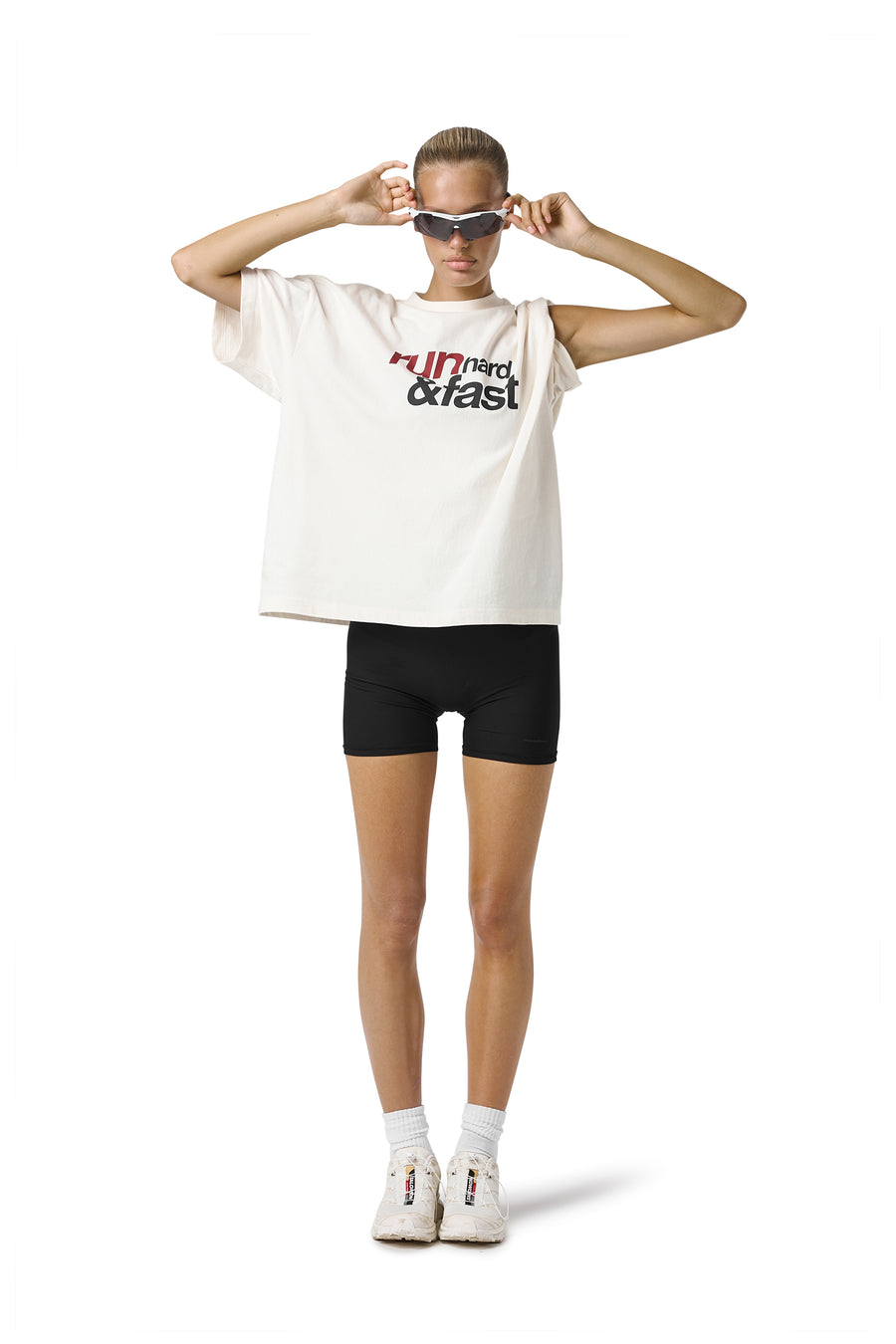 Runner Graphic Oversized Tee