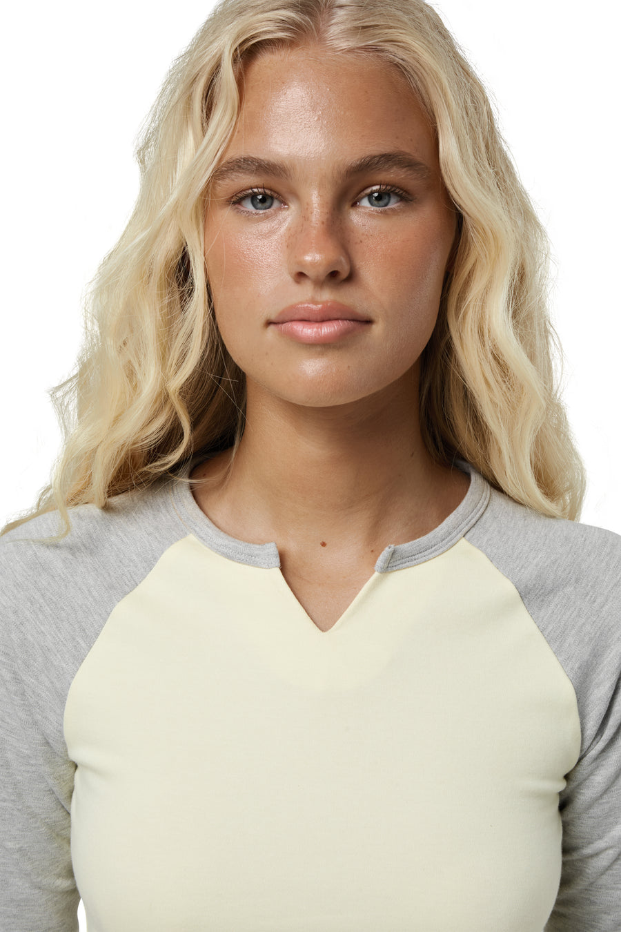 Pip Raglan Top in Butter Yellow