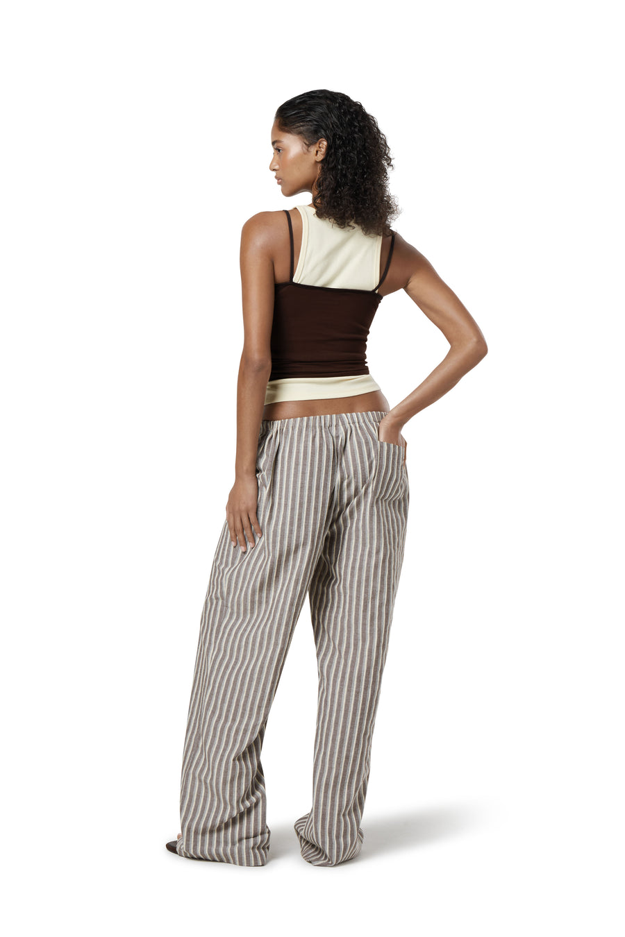Hutton Stripe Linen Pants