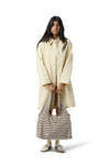 Canary Trench Coat in Butter Yellow