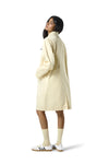 Canary Trench Coat in Butter Yellow