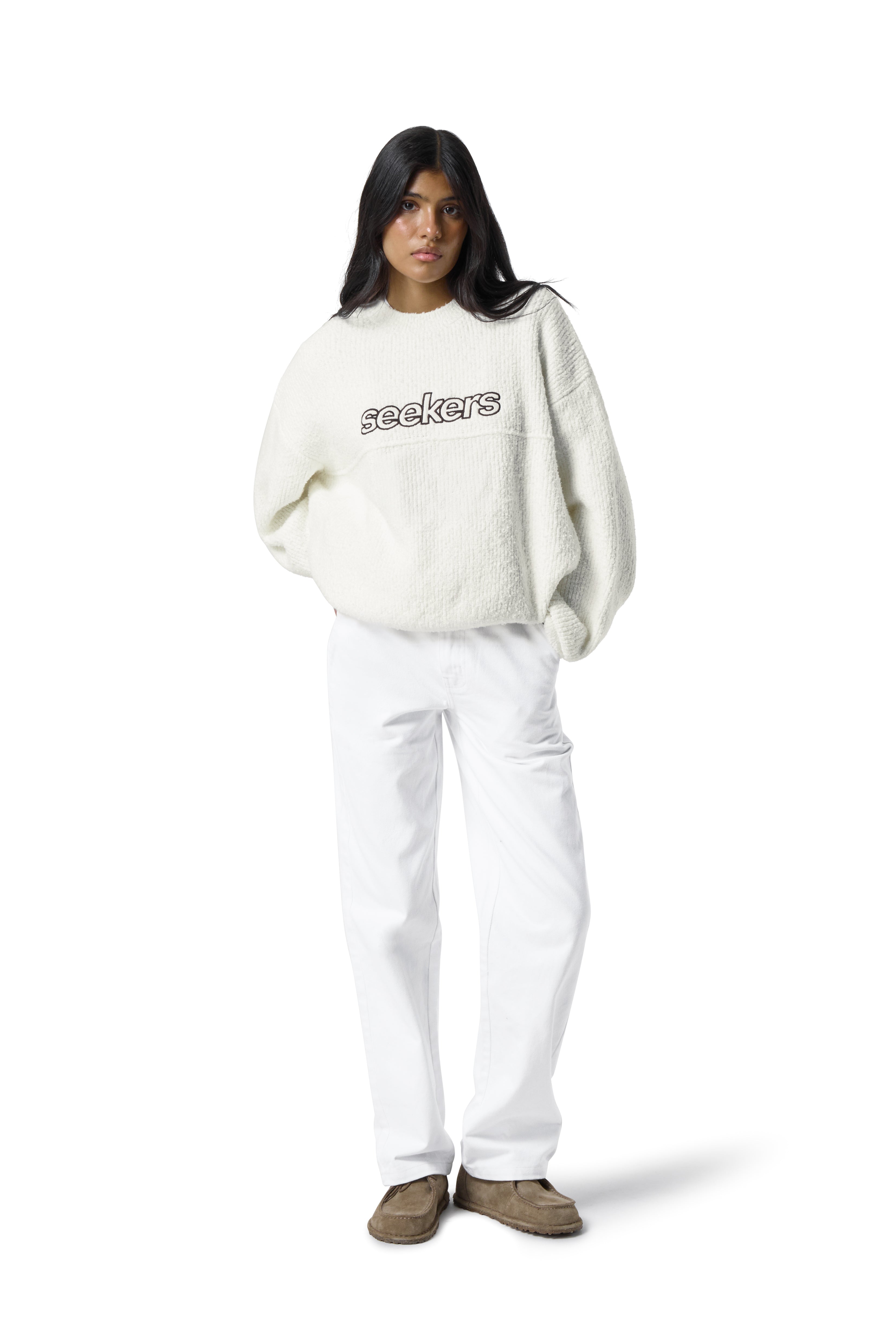 Nonna Logo Knit Sweater