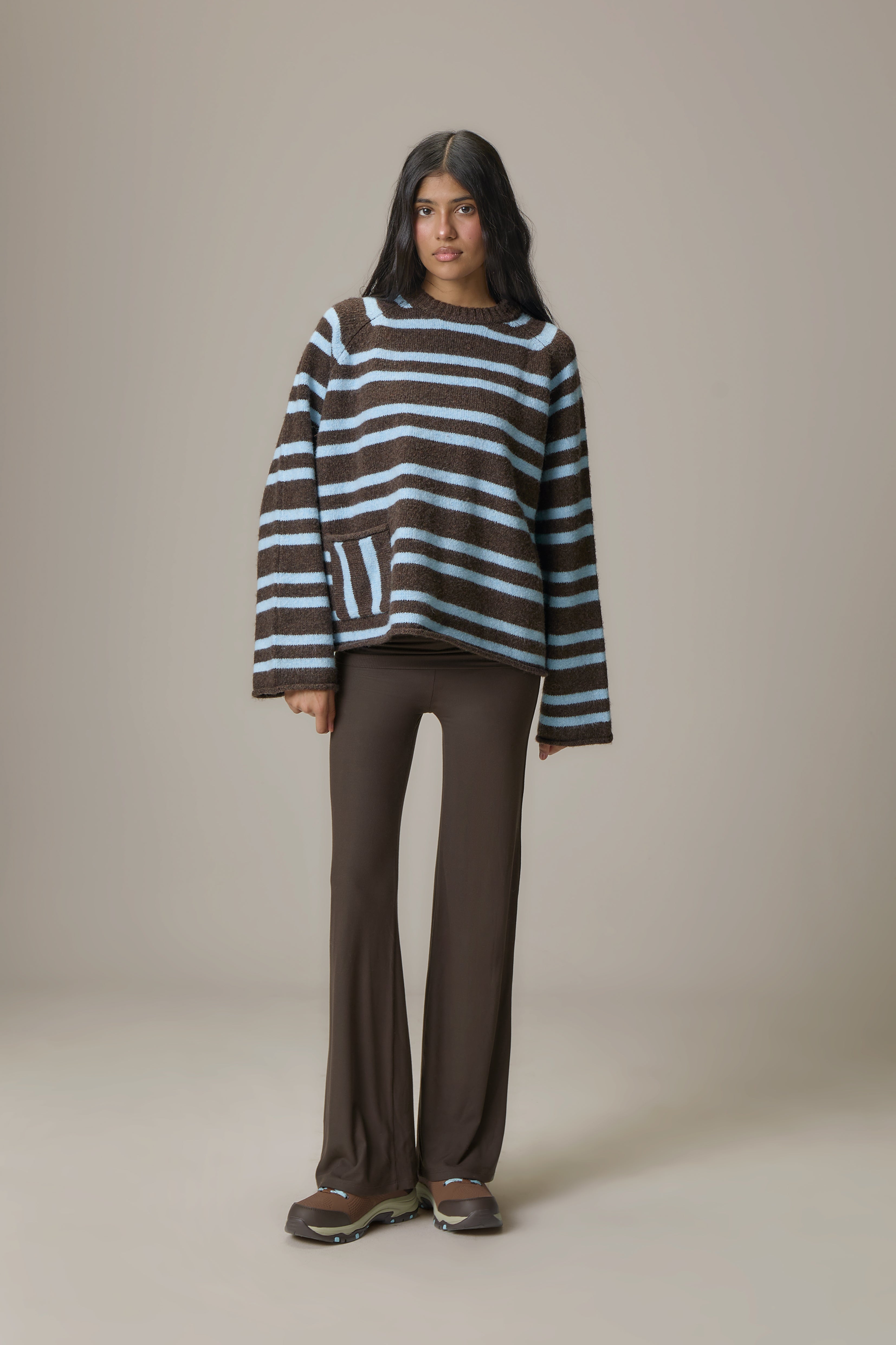 Jumble Stripe Knit Jumper