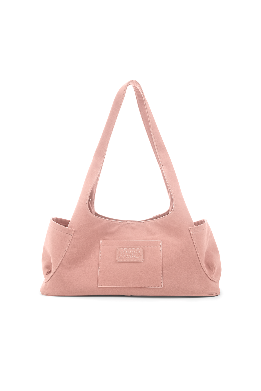 Martha Faux Suede Carryall in Rose