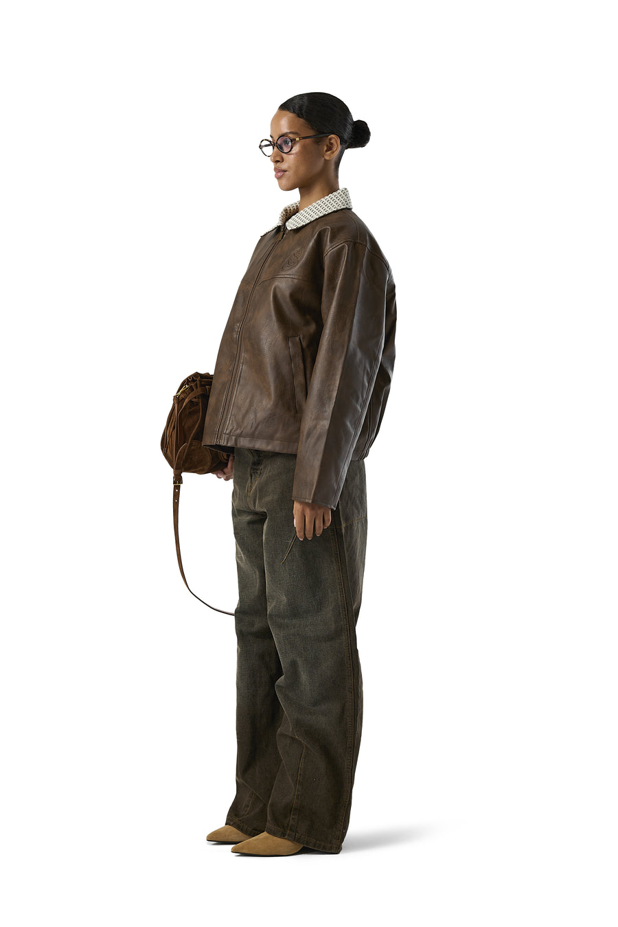 Conker Vegan Leather Jacket
