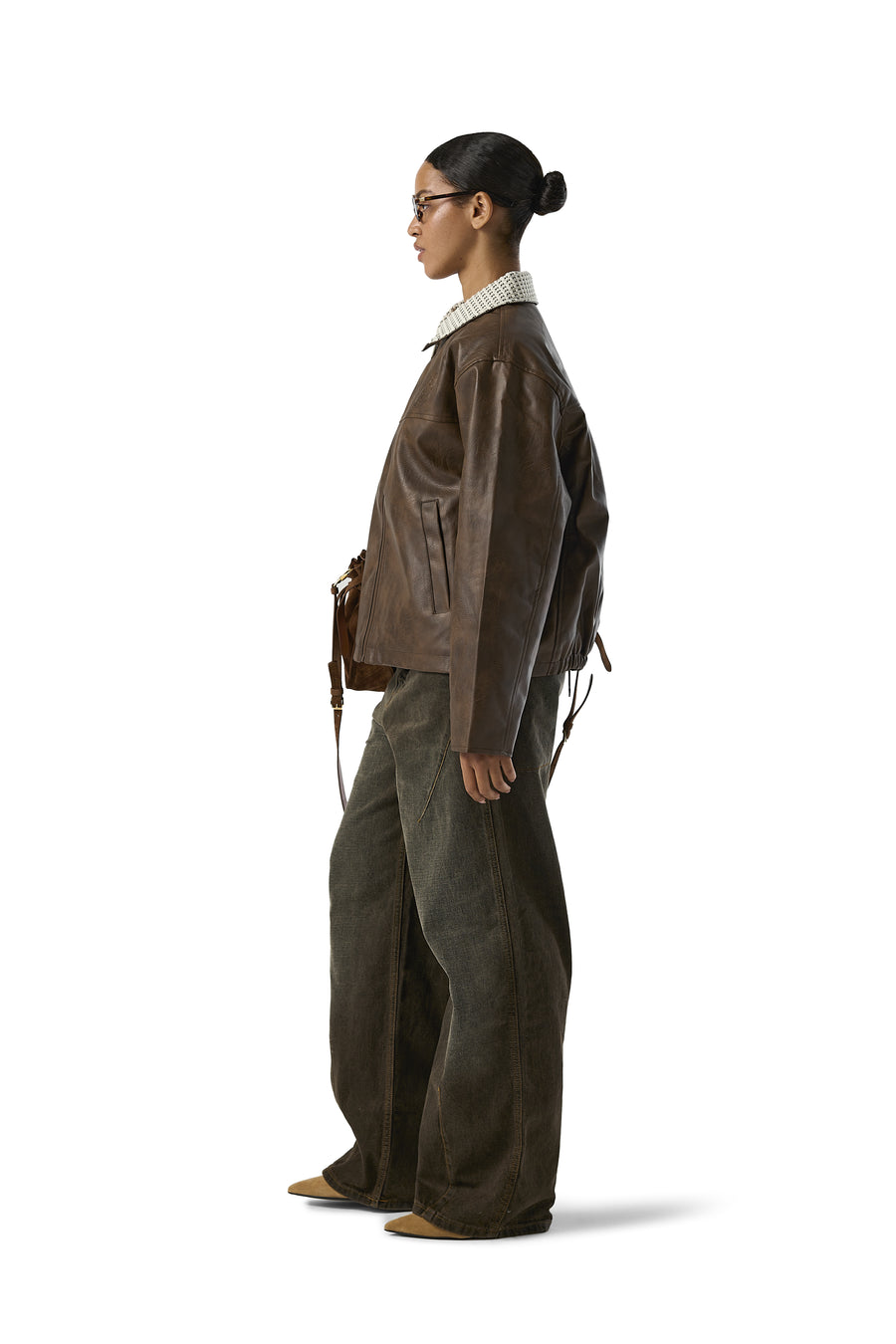 Conker Vegan Leather Jacket