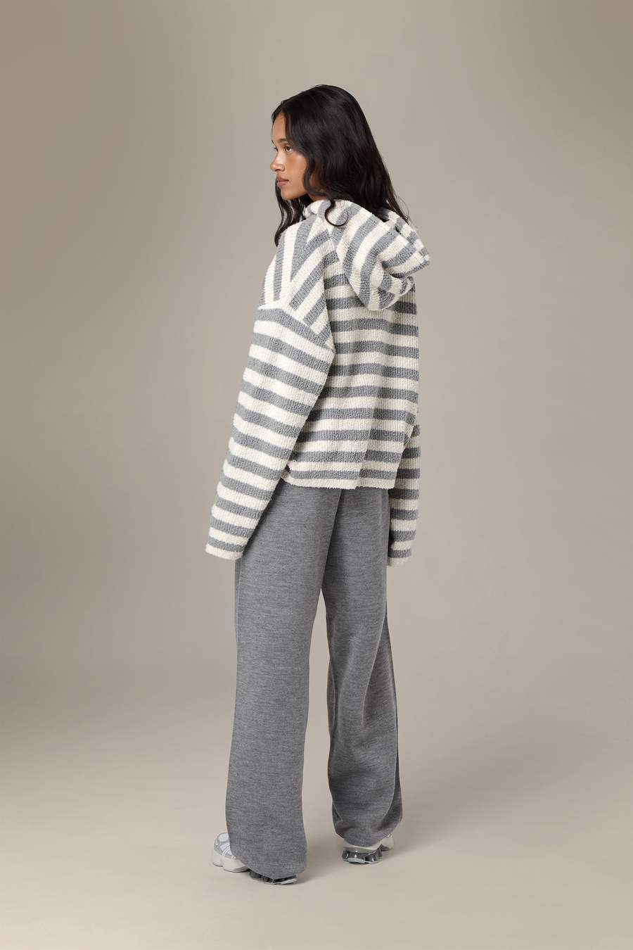 Jasper Knit Hoodie Zip Up