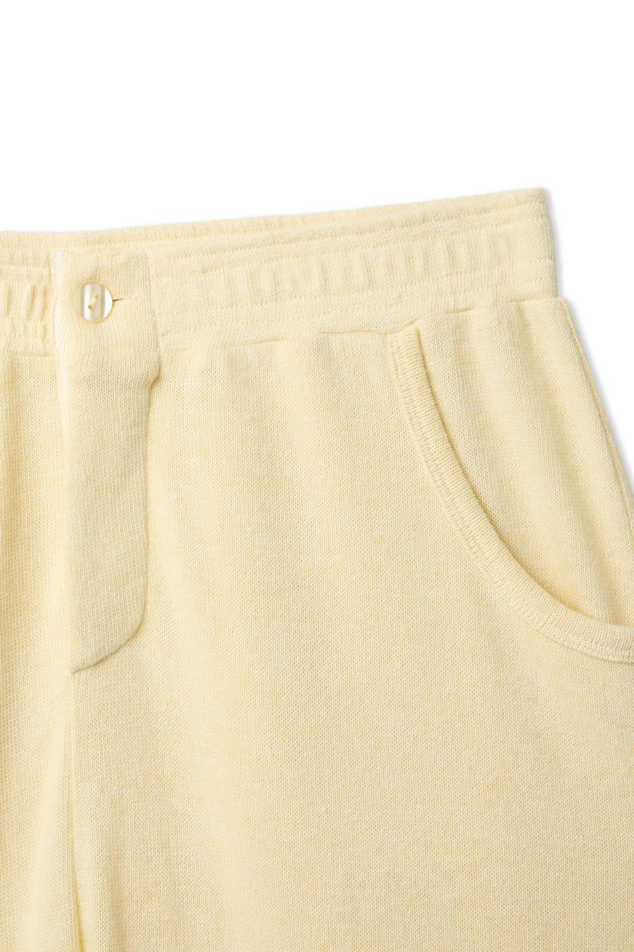 Slacks Soft Trouser in Butter Yellow