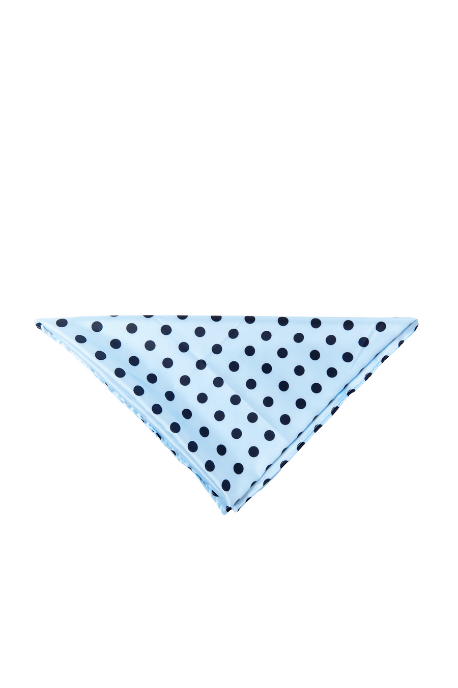 Polka Scarf in Powder Blue
