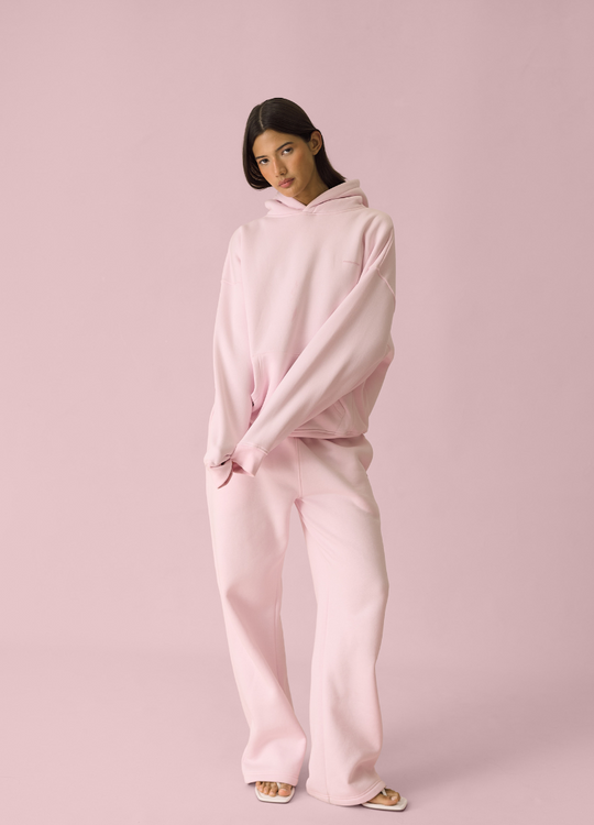 99 Shrunken Zip Hoodie in Bunny