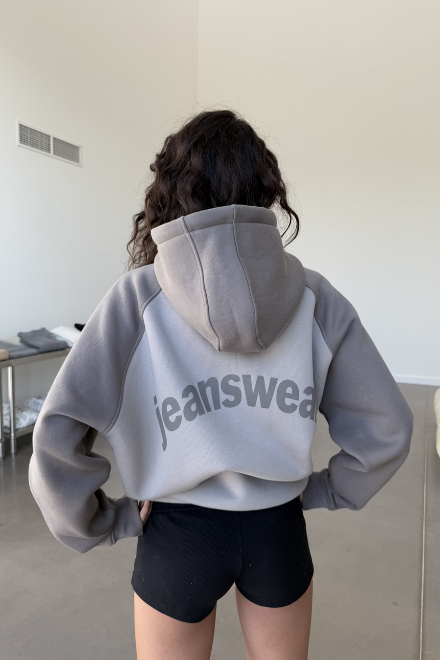 Jeanswear Raglan Hoodie in Champ