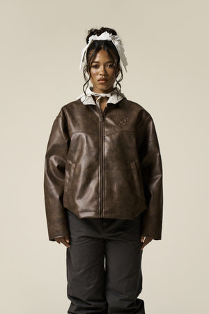 Beetlejuice Leather Jacket [FAUX LEATHER] | Killstar