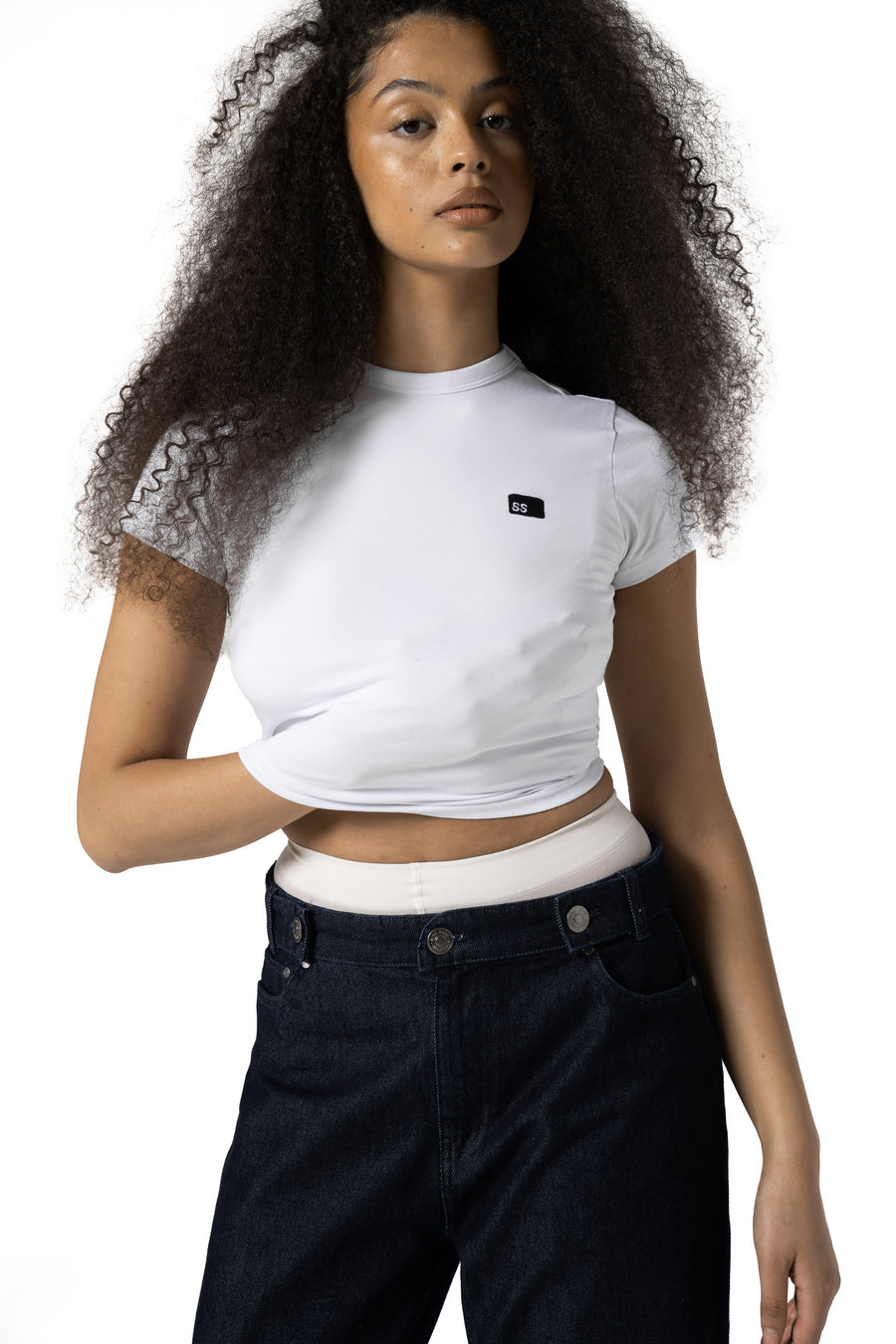 Basic Baby Top in White