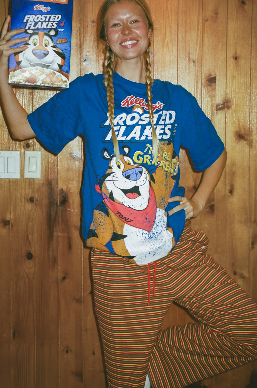 Walker Soft Wide Leg Pants in Red