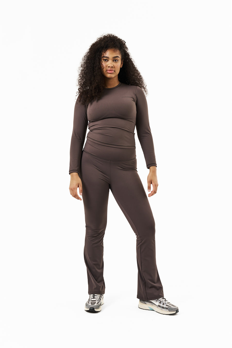  Moana Women's Organic Cotton Yoga Pant, Black, Size