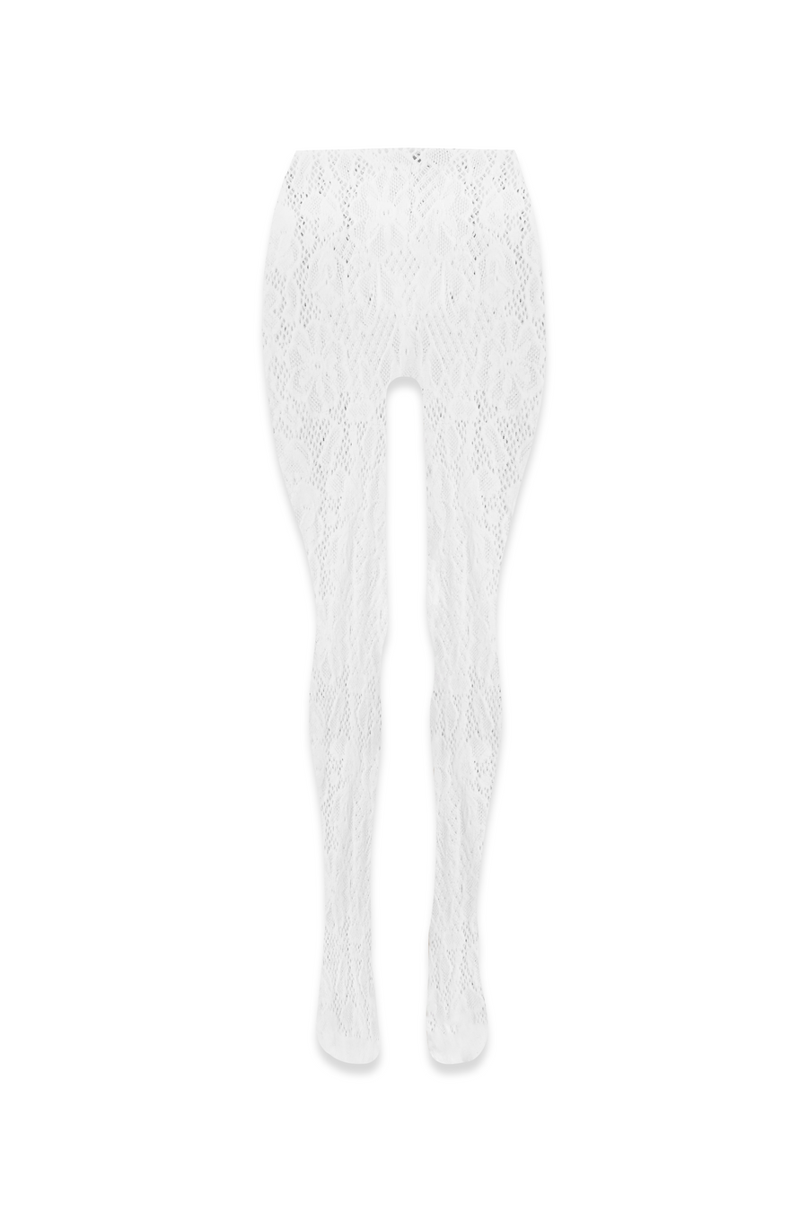 Altar Lace Tights in White