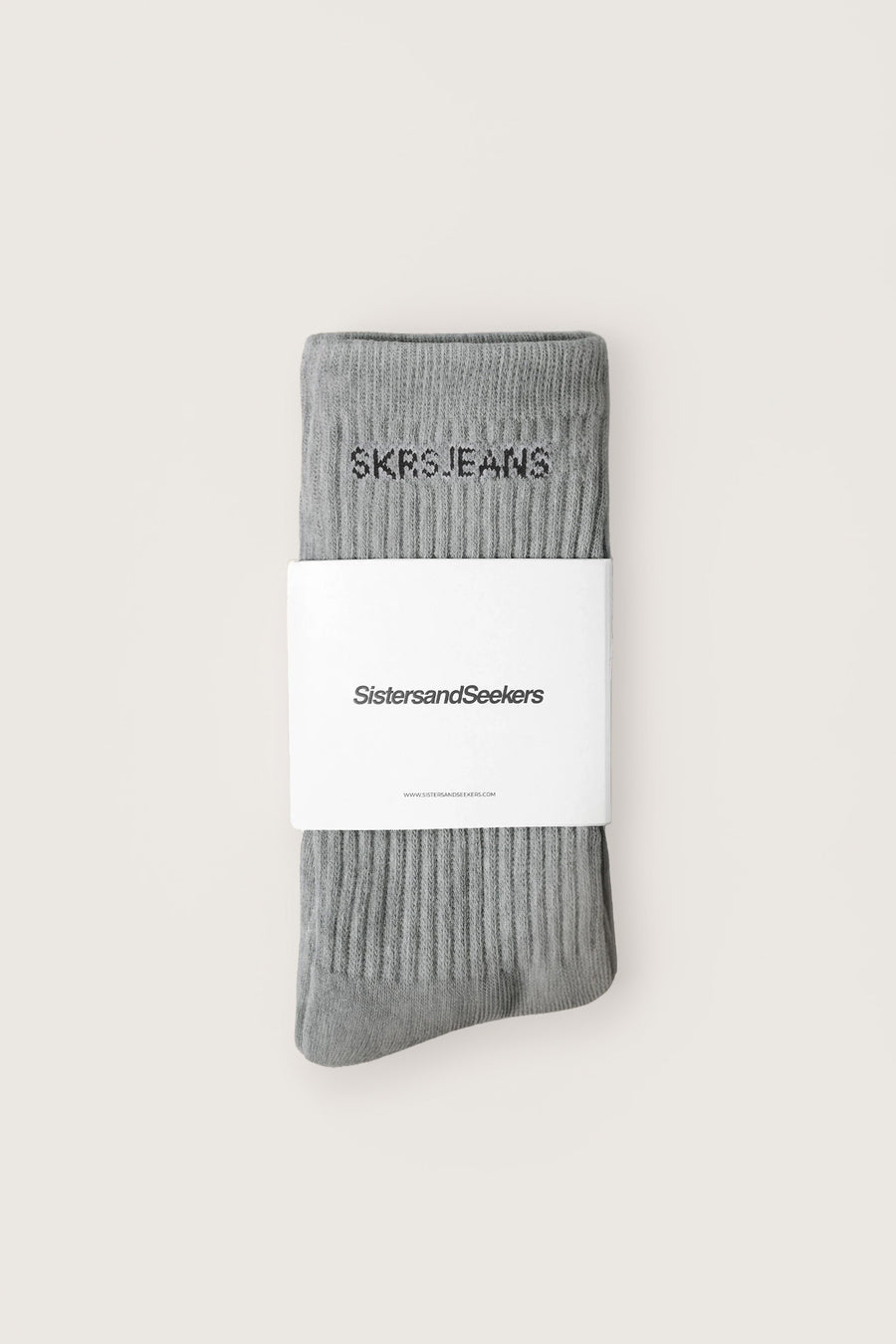 SKRS Classic Crew Socks in Grey