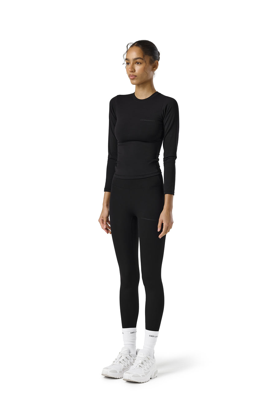 Active Long Sleeve Top in Jet