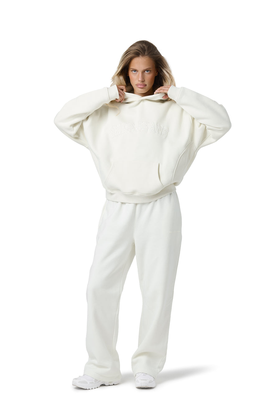 Series Wide Leg Sweatpants in Balm