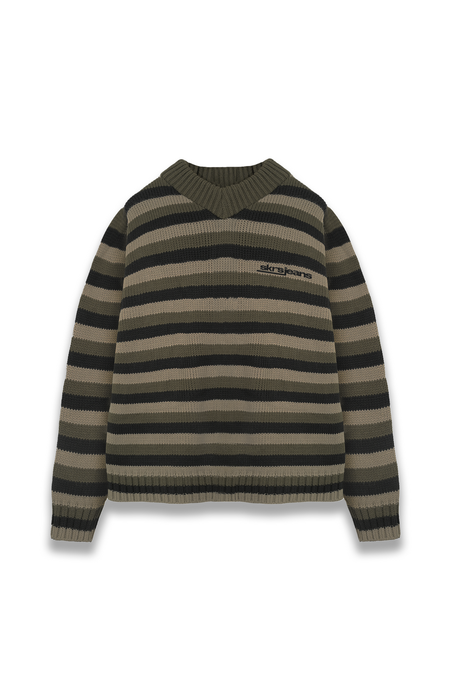 BUD Stripe Knit Sweater