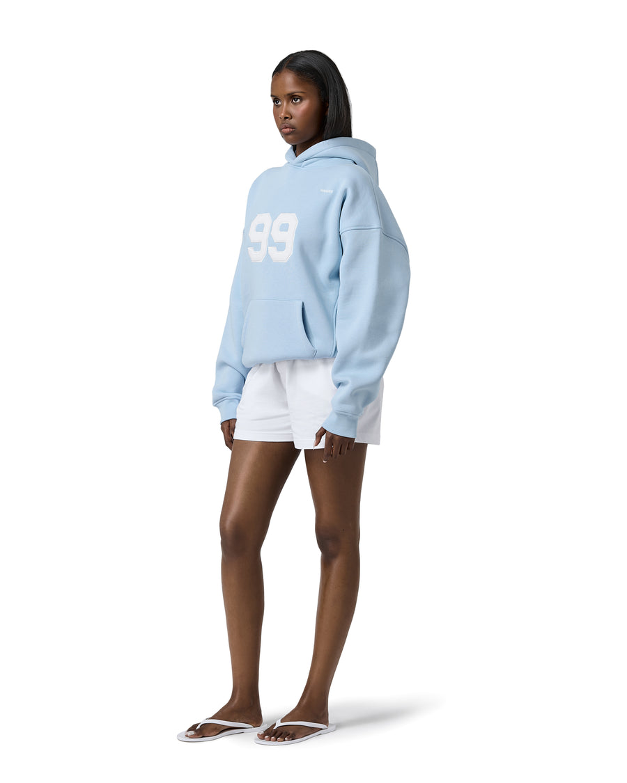 99 Hoodie in Powder Blue