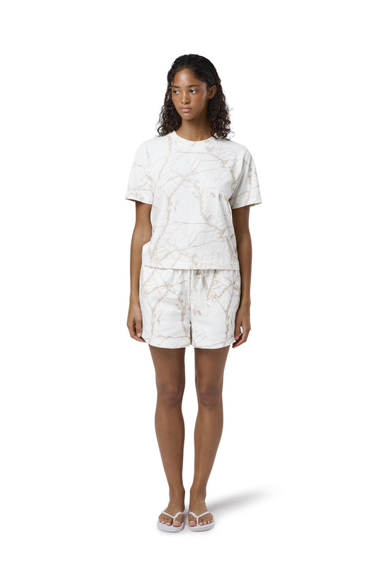 Ranch Shrunken Tee in Milk