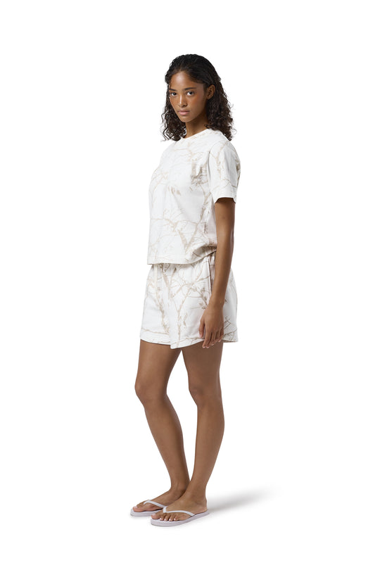 Ranch Shrunken Tee in Milk