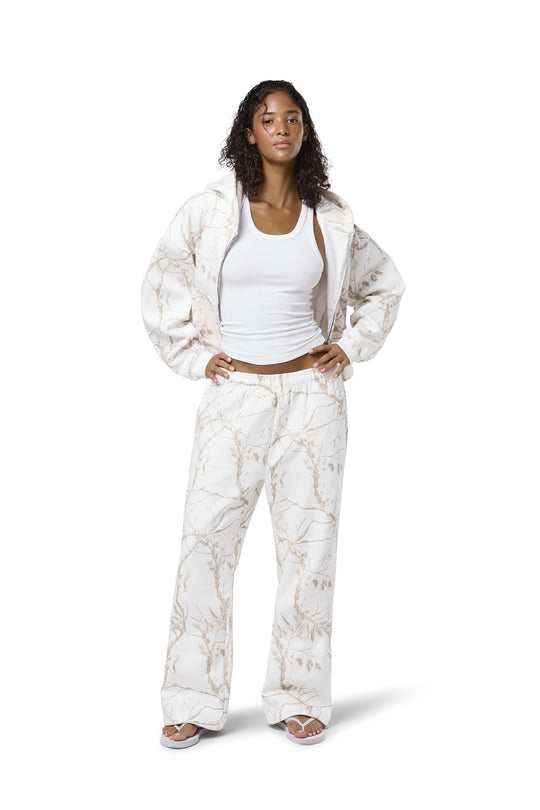 Ranch Straight Leg Sweatpants in Milk