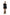 Dilly Frill Shorts in Black