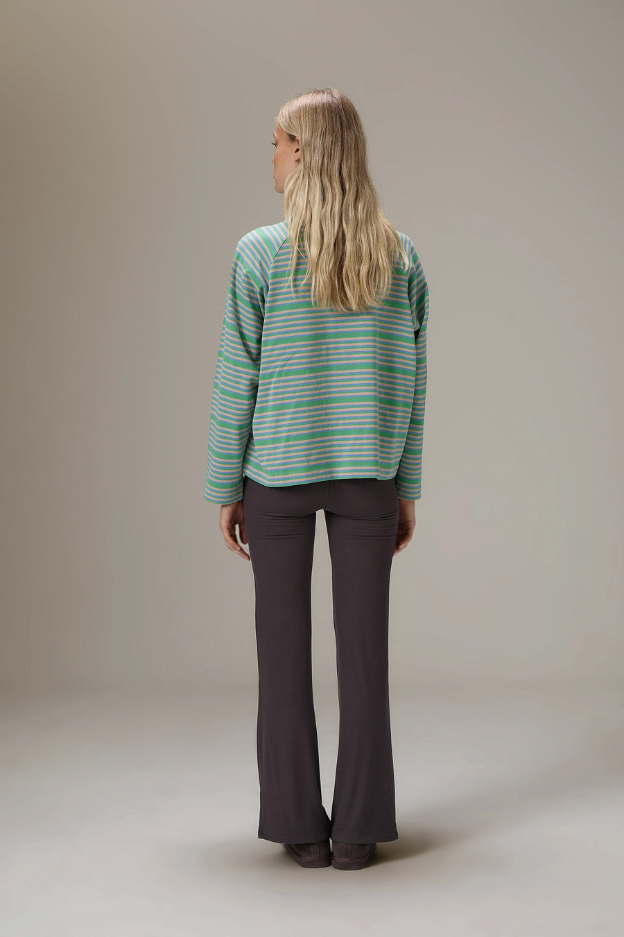 Douglas Oversized Long Sleeve Tee in Spring
