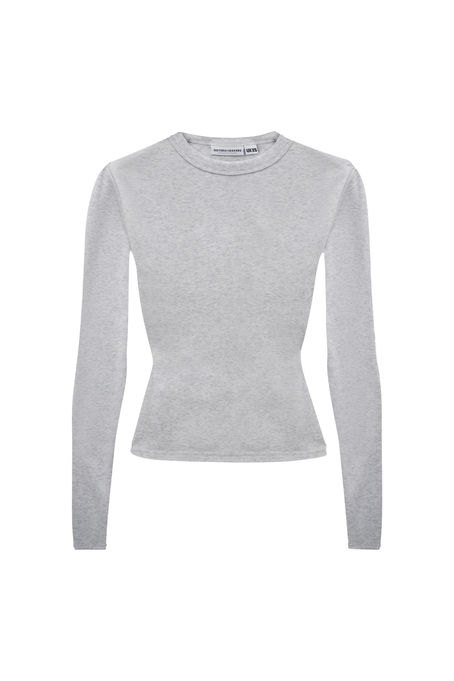 Peep Long Sleeve Top in Passive