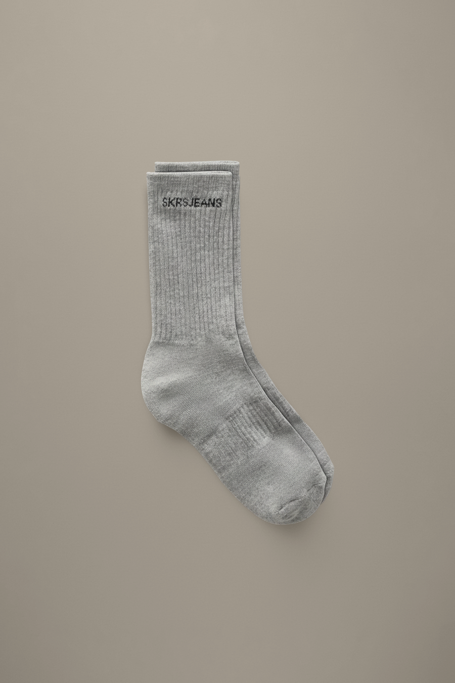 SKRS Classic Crew Socks in Grey