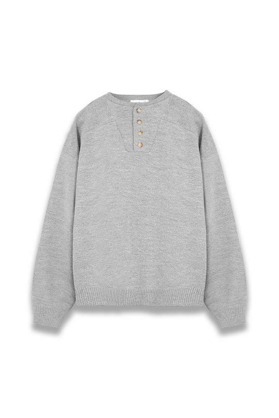 Button knit sweater best sale