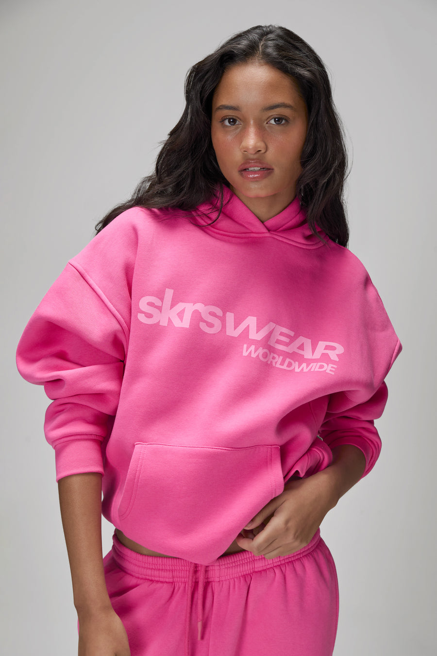 Seekers Wear Hoodie in Hottest Pink