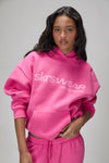 Seekers Wear Hoodie in Hottest Pink