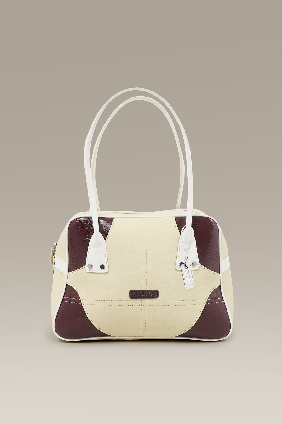 Kitty Shoulder Bowling Bag in Multi Apple