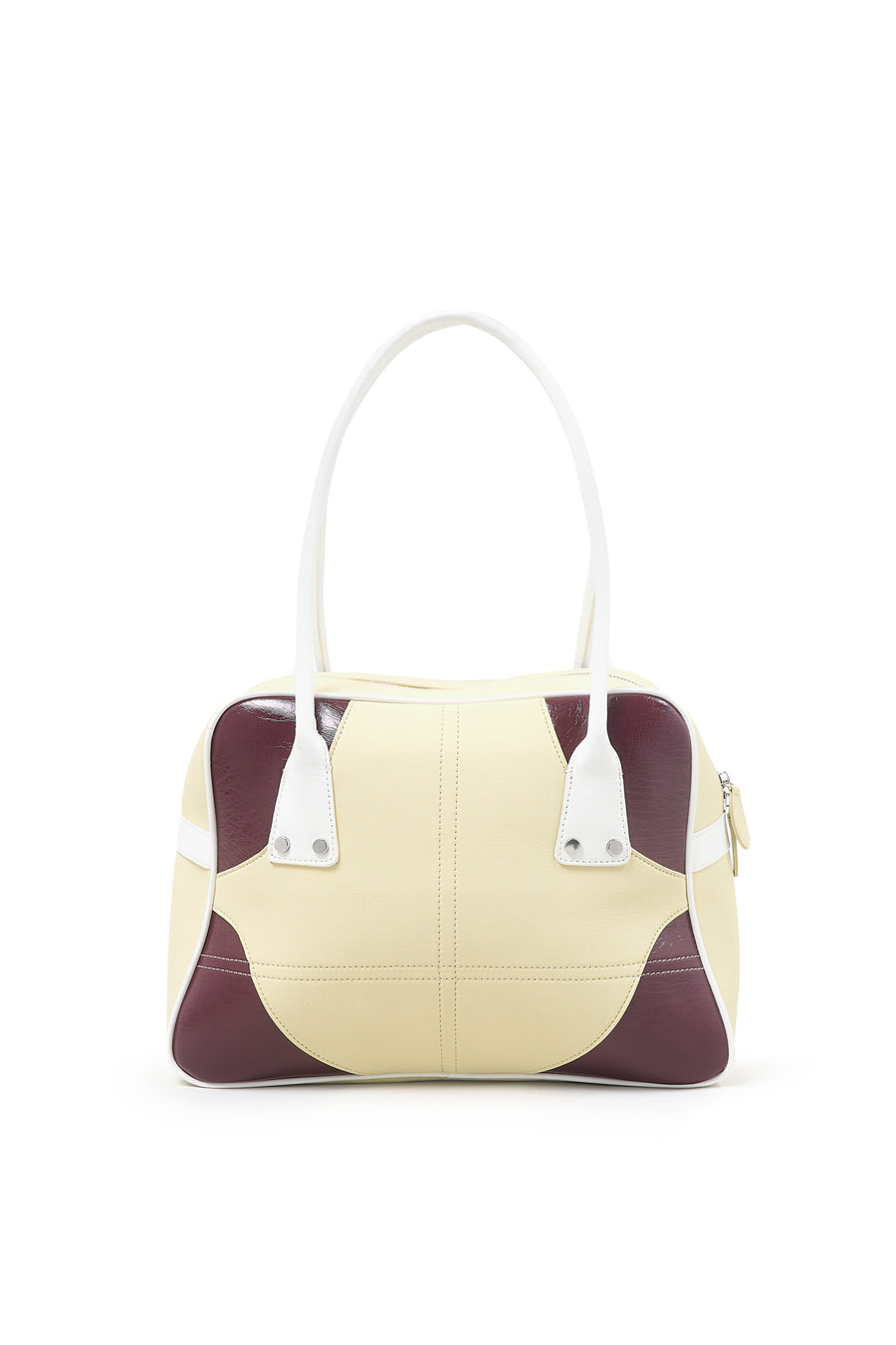 Kitty Shoulder Bowling Bag in Multi Apple