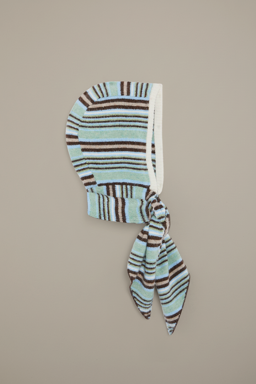 Tippy Stripe Knit Hood