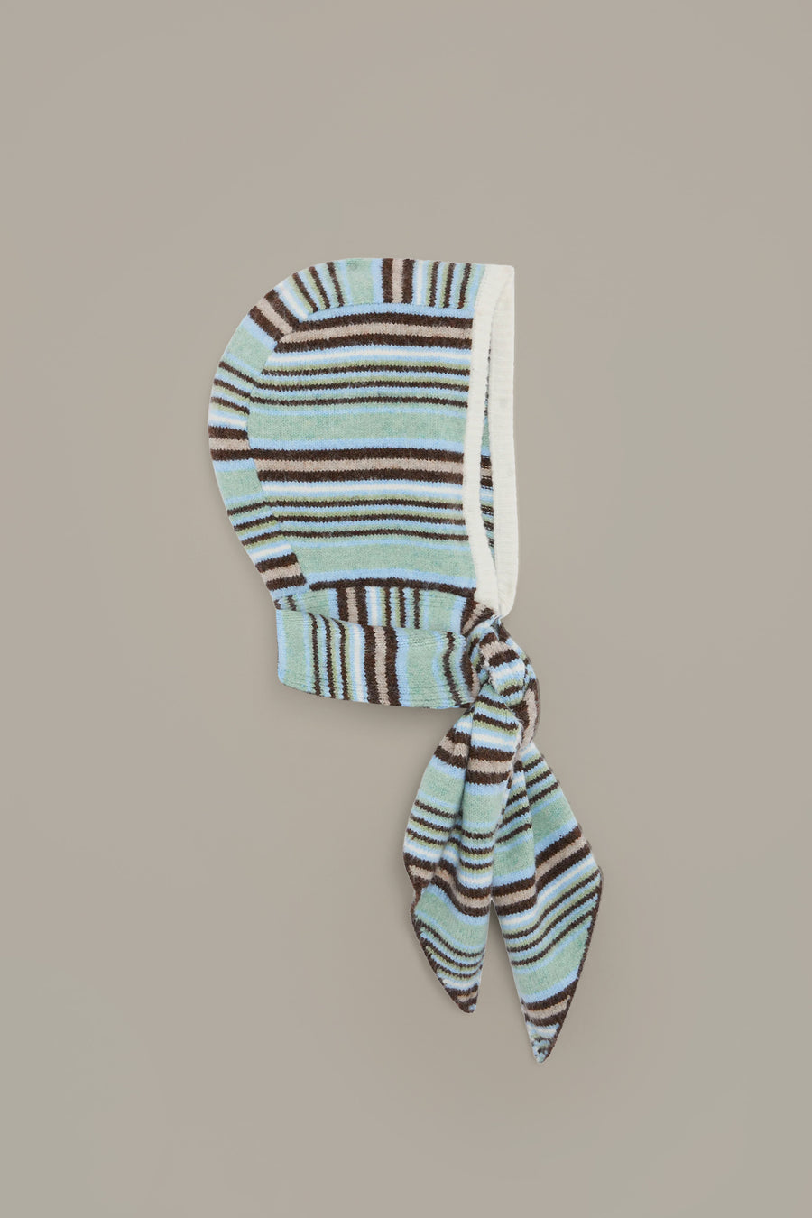 Tippy Stripe Knit Hood