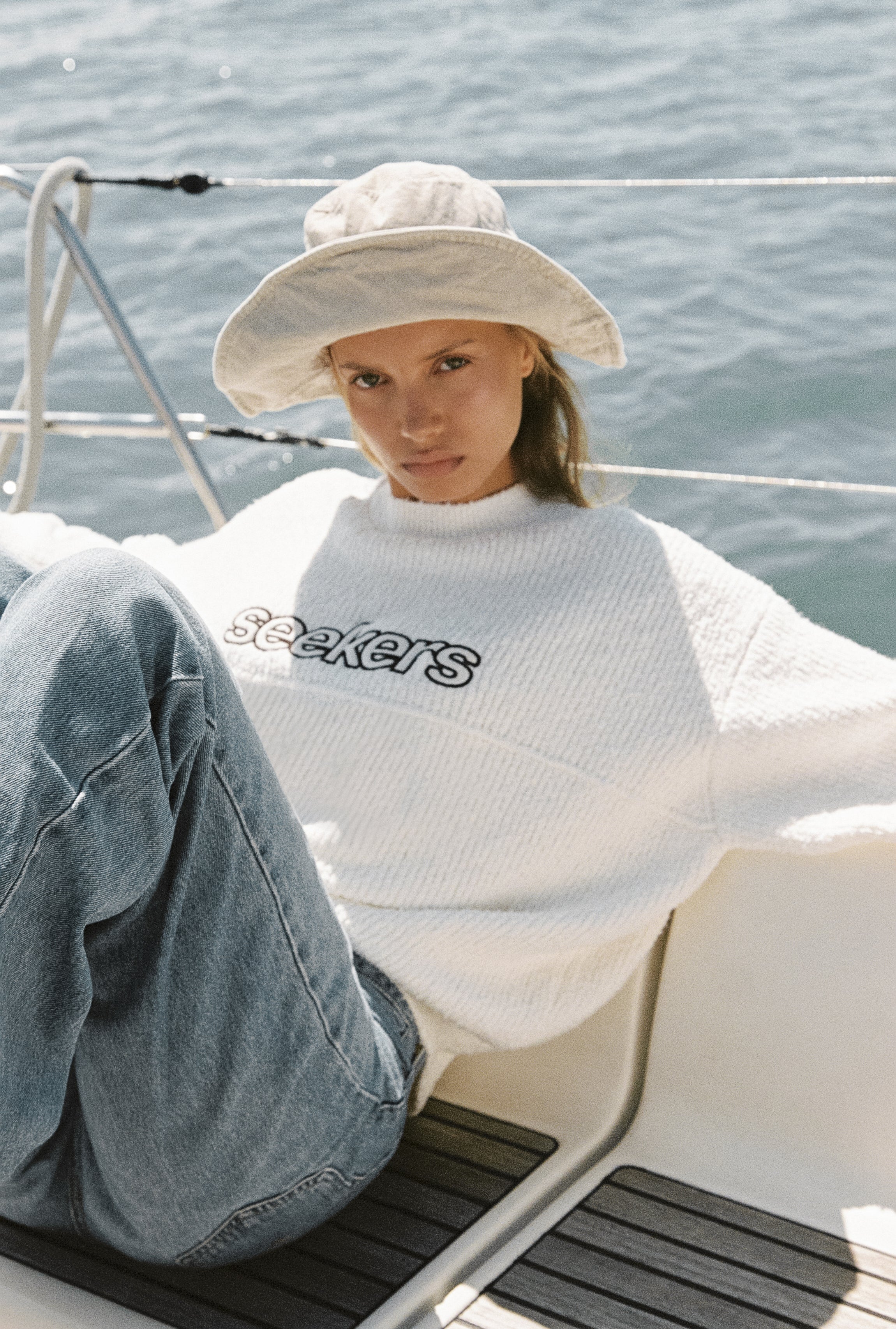 Nonna Logo Knit Sweater