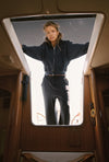 Seekers 99 Shrunken Zip Up in Navy