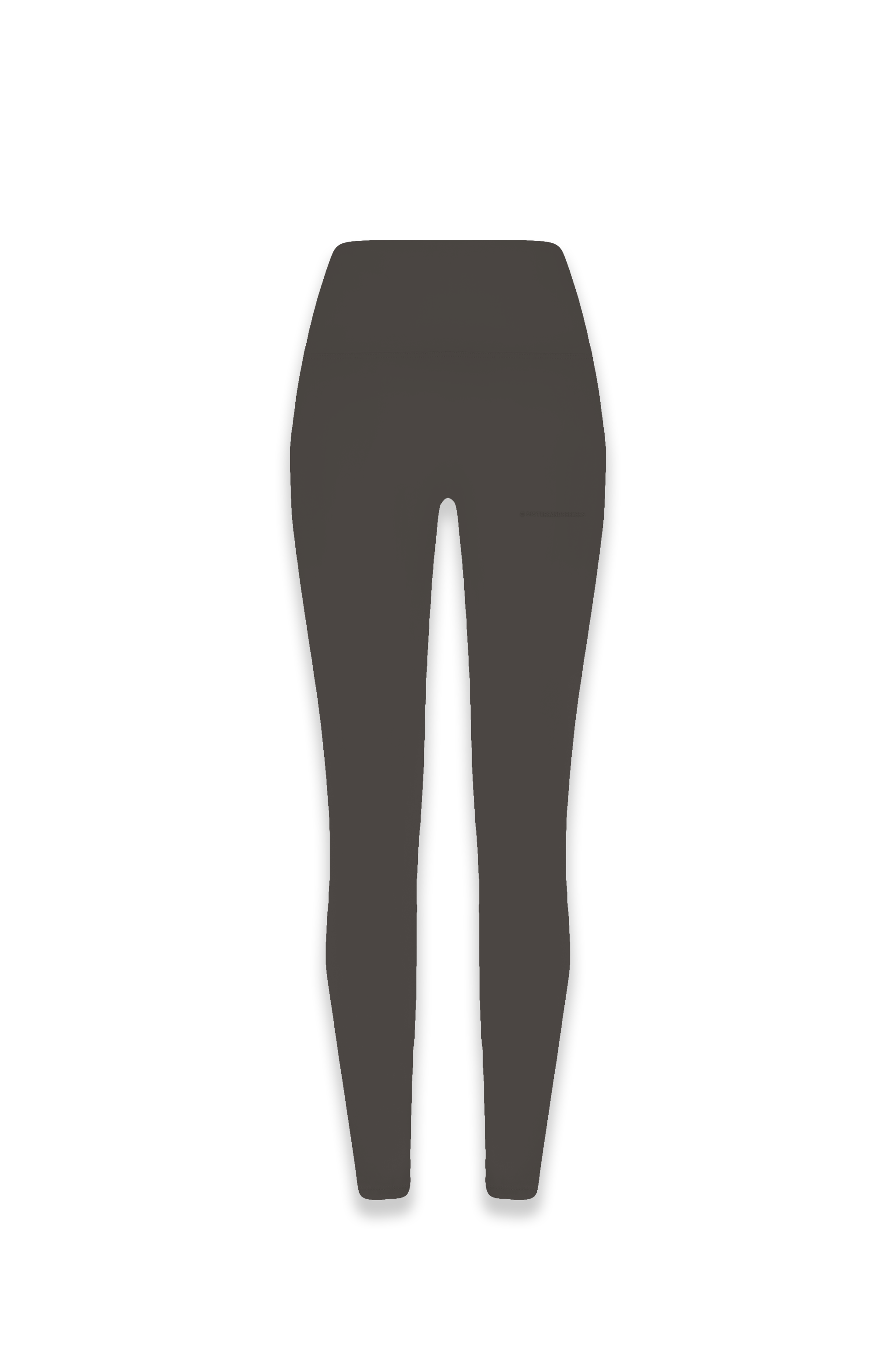 Active Leggings in Moose