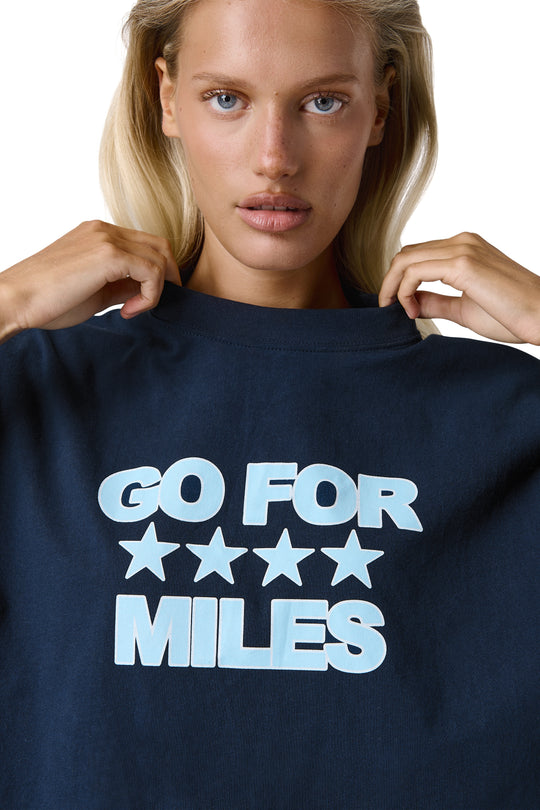 Miles Graphic Oversized Tee