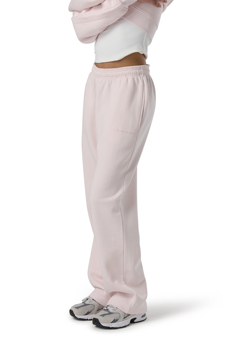 Trademark Wide Leg Sweatpants in Bunny