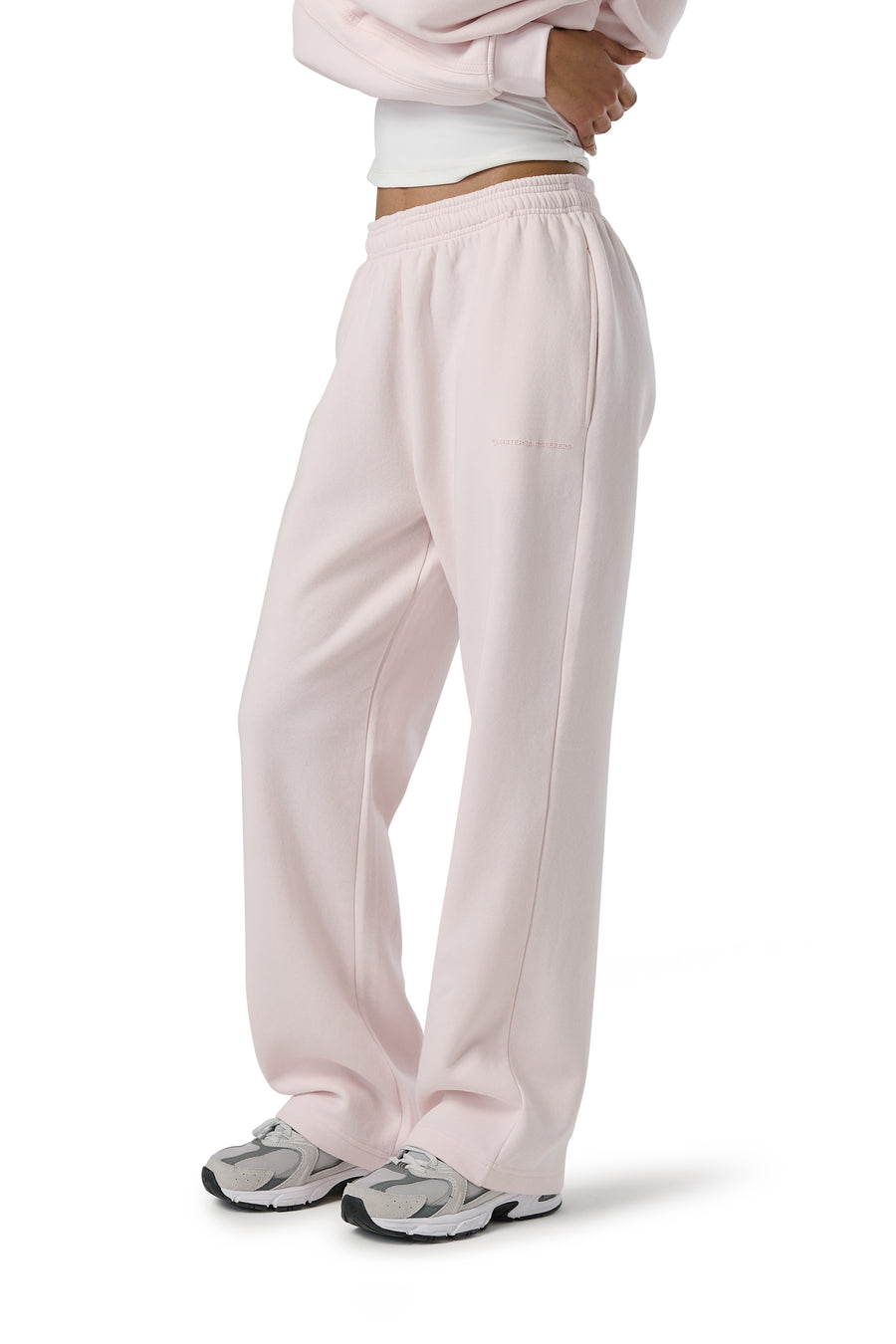 Trademark Wide Leg Sweatpants in Bunny