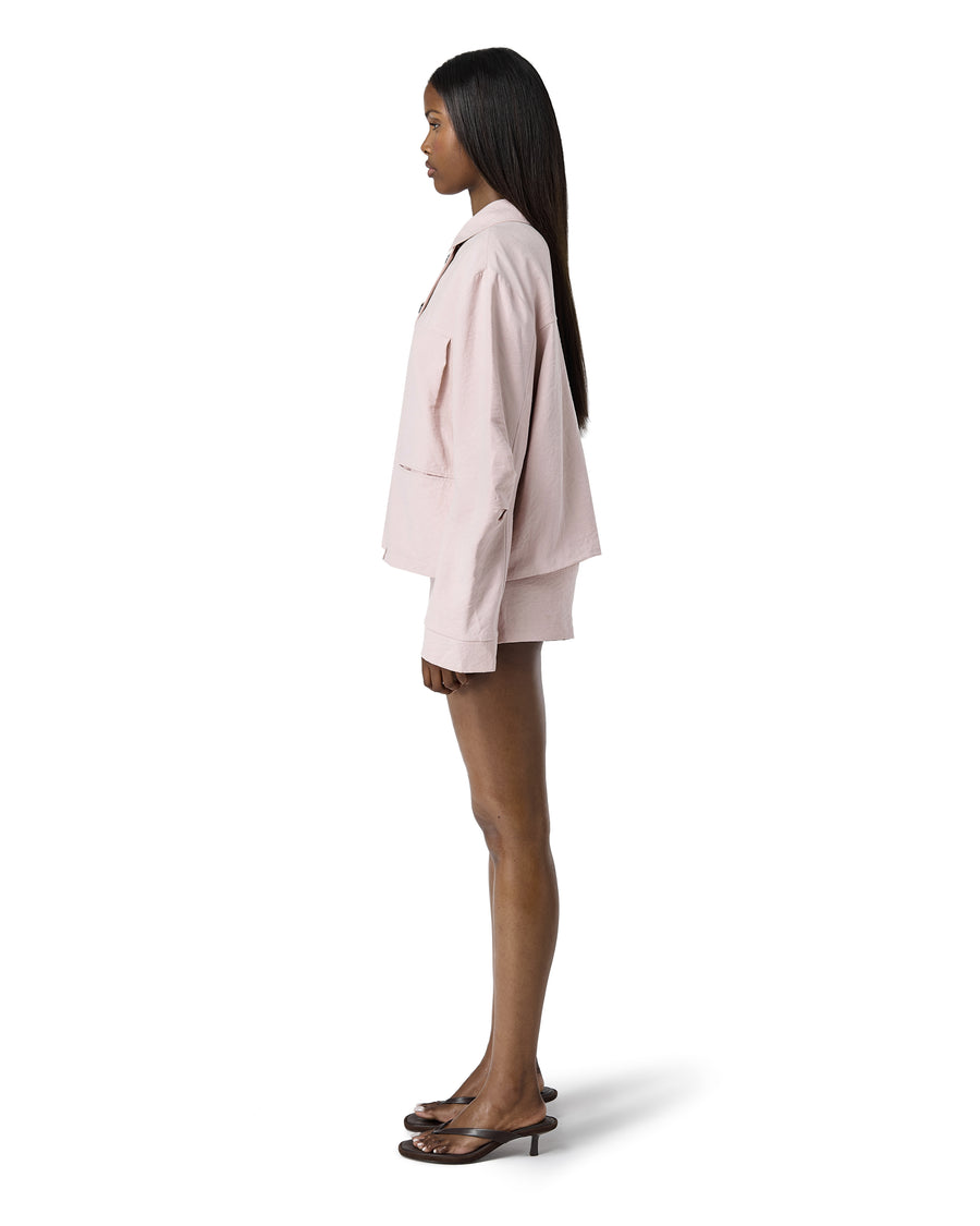 Babydoll Jacket in Powder Pink